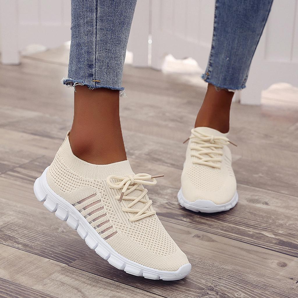 Letvægts Net Sneakers Til Dame