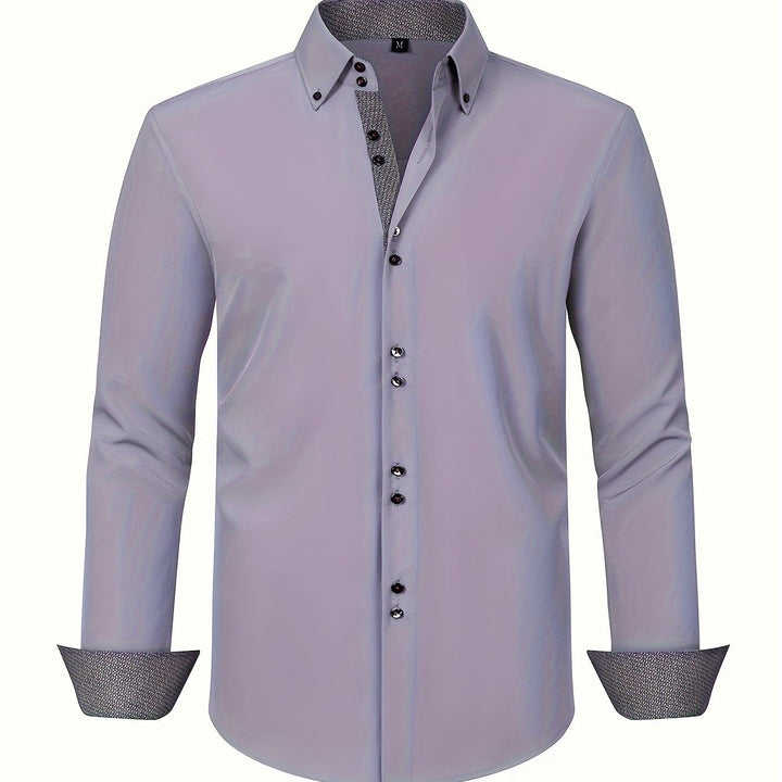 Men's Shirt With Long Sleeves