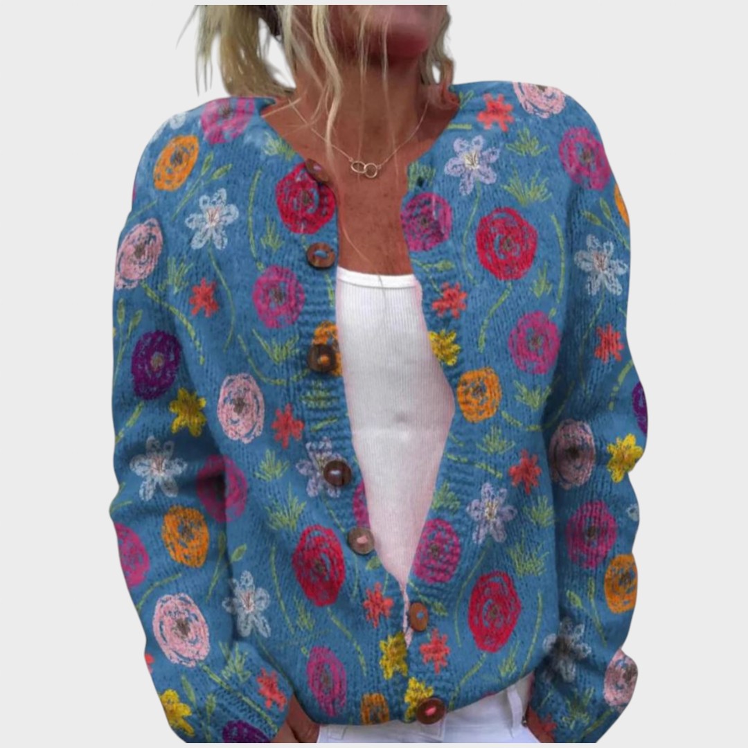 Women's button-up cardigan