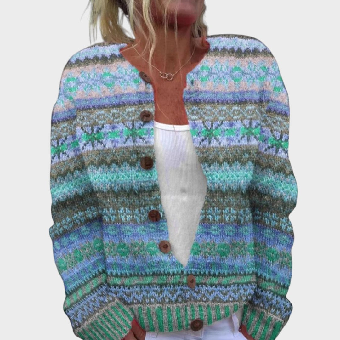 Women's button-up cardigan