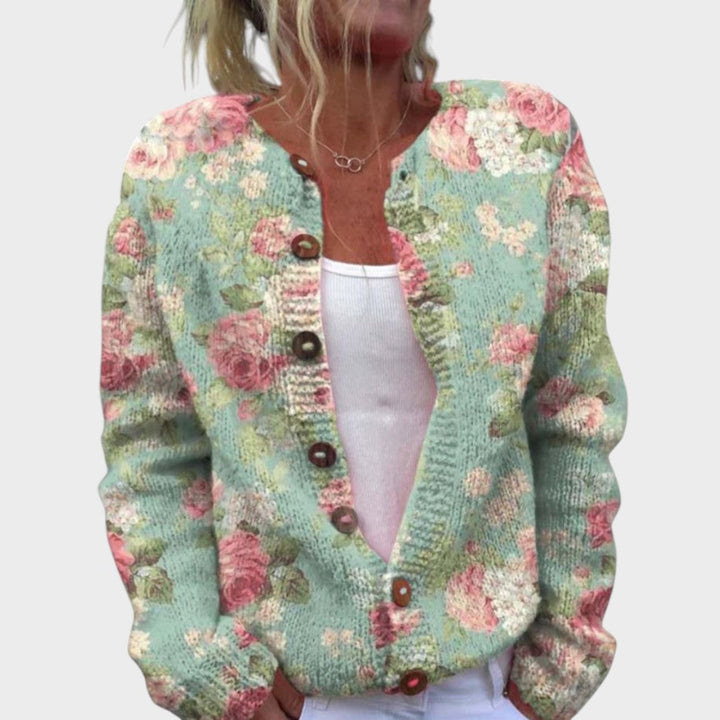 Women's button-up cardigan