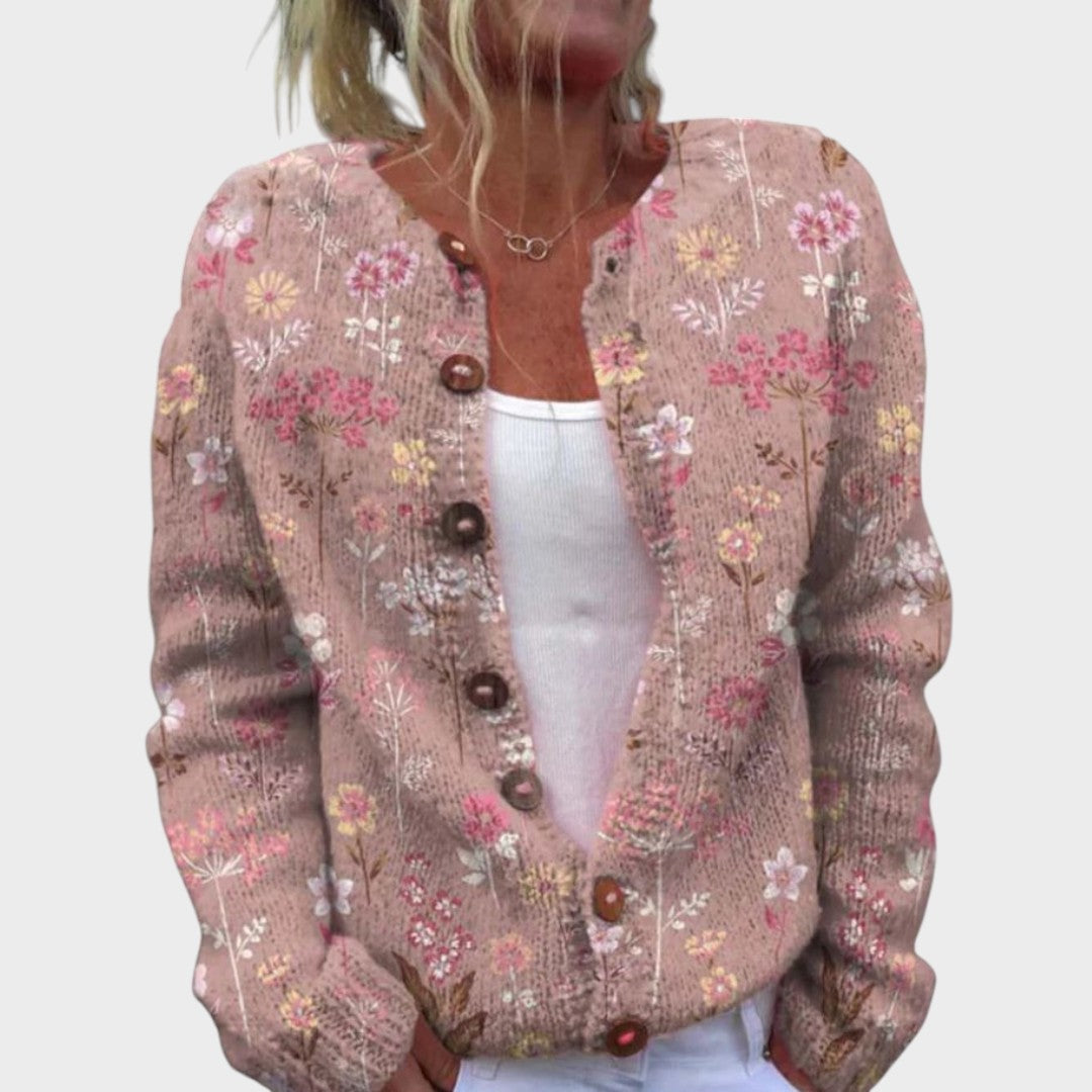 Women's button-up cardigan