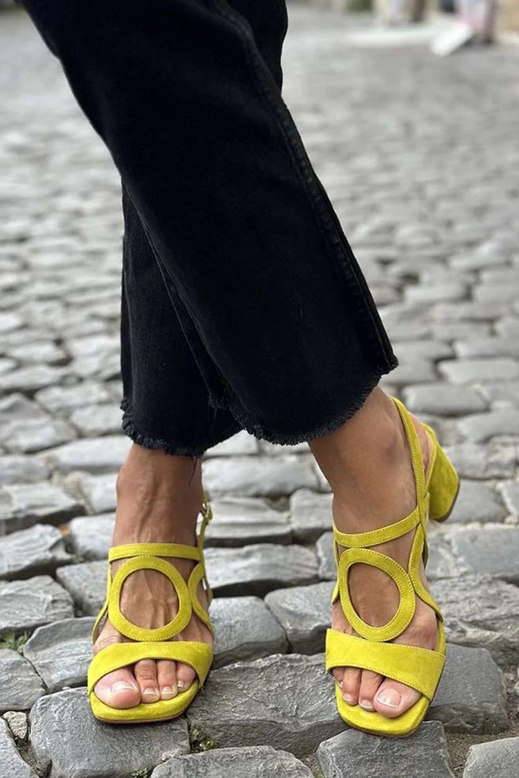 Colorful sandals for women