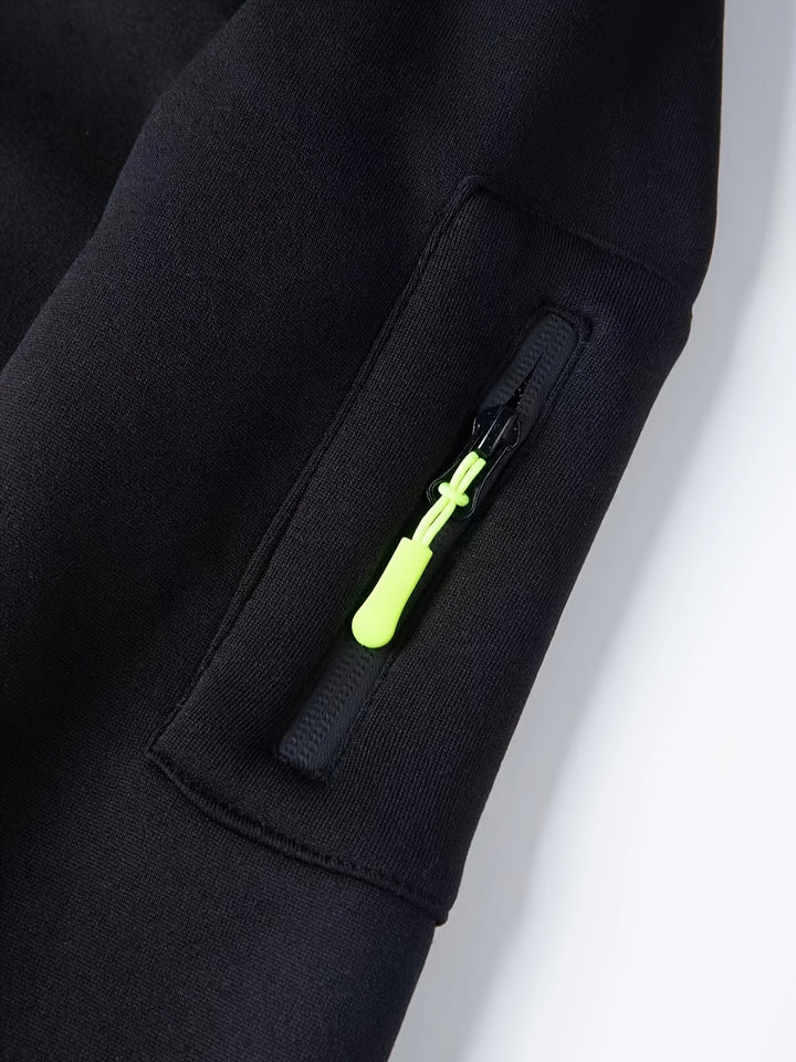 Men's zip-up hoodie