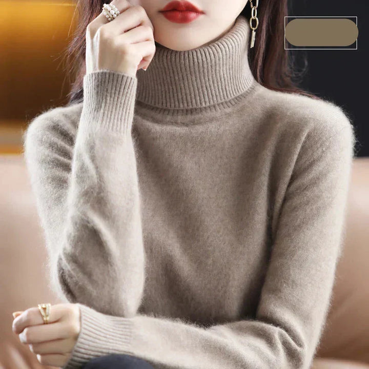 Cashmere Turtleneck Sweater til Kvinder