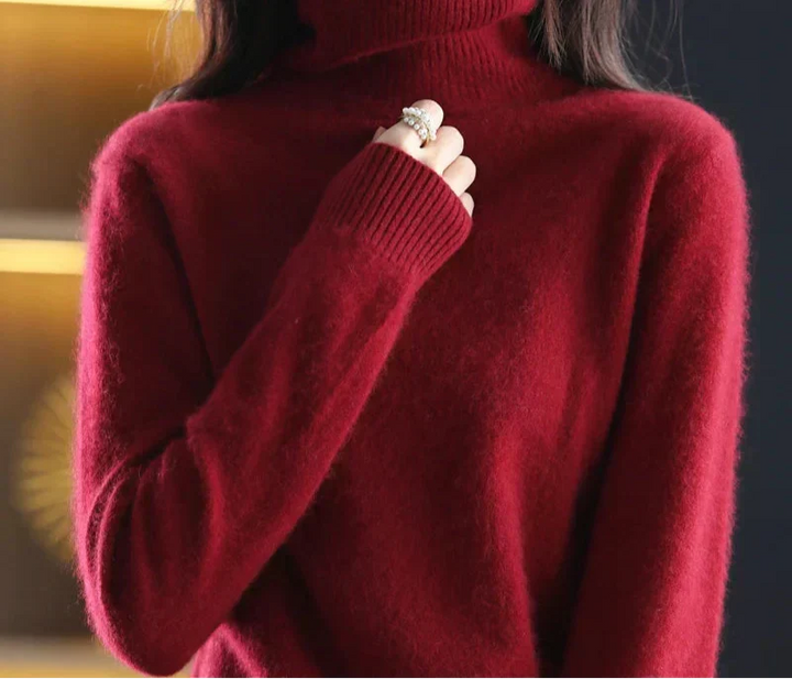 Cashmere Turtleneck Sweater til Kvinder