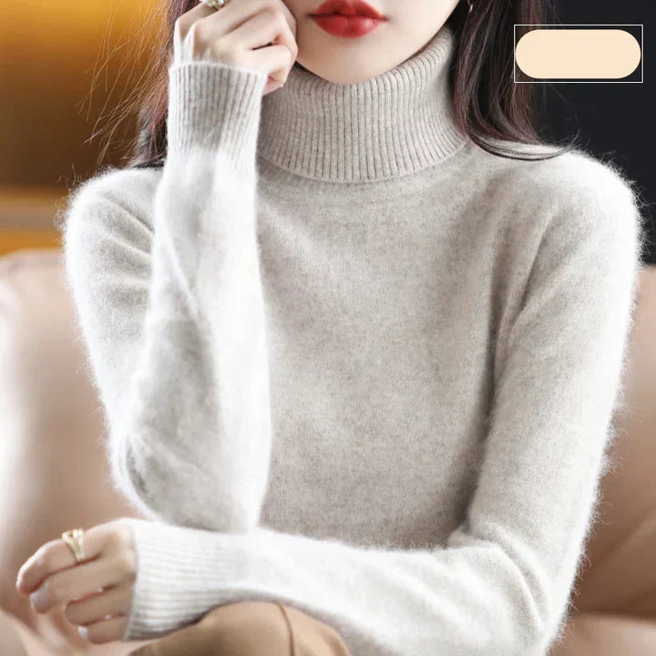 Cashmere Turtleneck Sweater til Kvinder