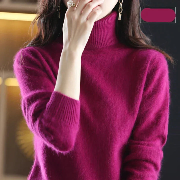 Cashmere Turtleneck Sweater til Kvinder
