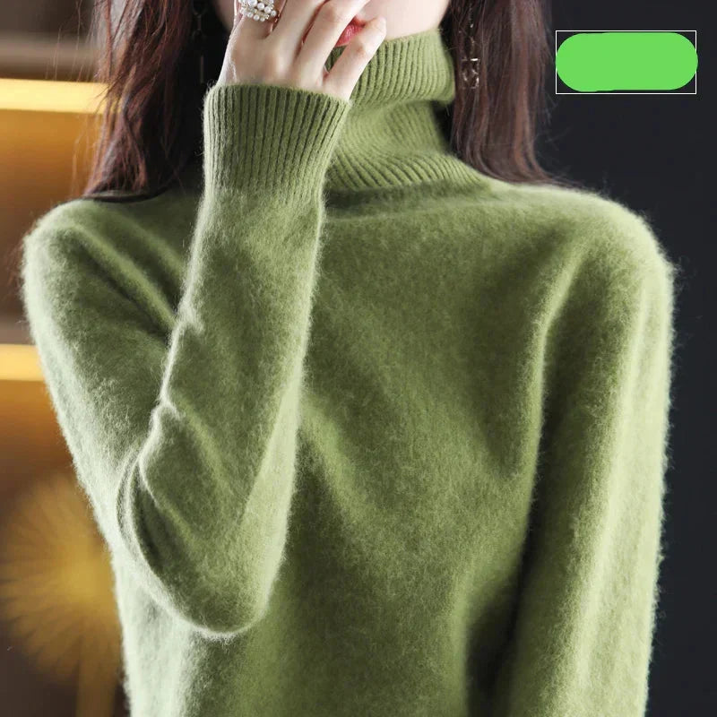 Cashmere Turtleneck Sweater til Kvinder