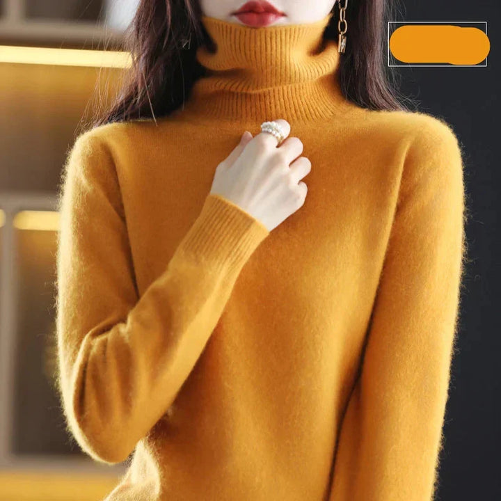 Cashmere Turtleneck Sweater til Kvinder