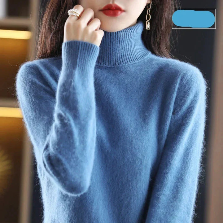 Cashmere Turtleneck Sweater til Kvinder