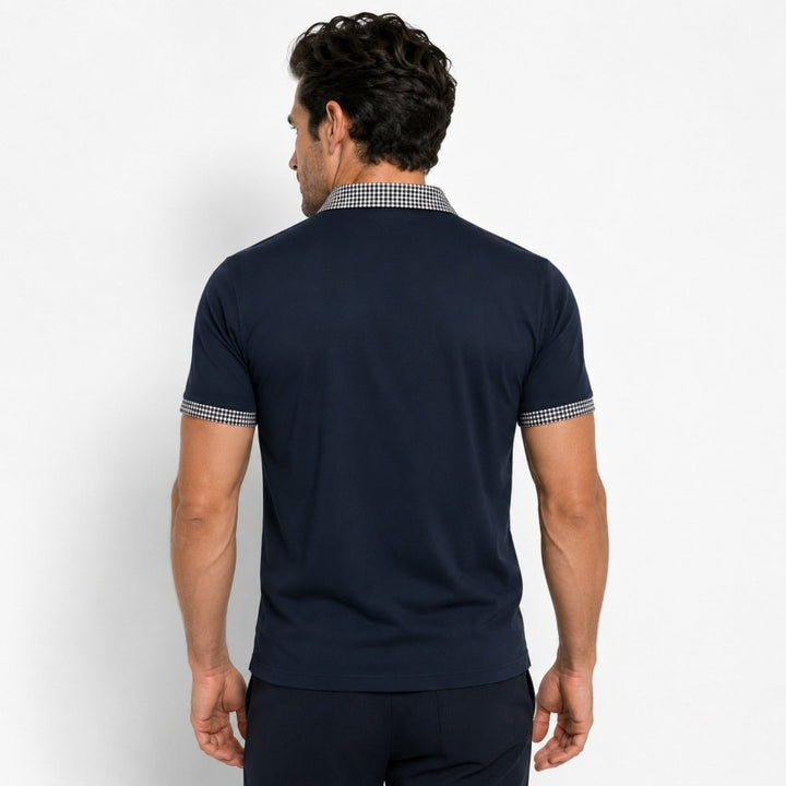 Polo T-shirt Med Krave Herre