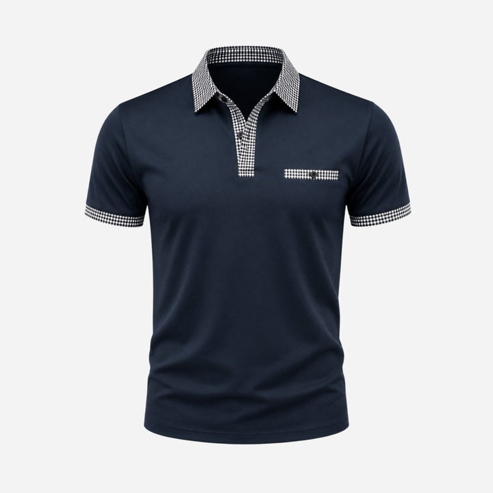 Polo T-shirt Med Krave Herre