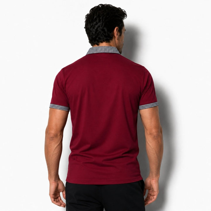 Polo T-shirt Med Krave Herre