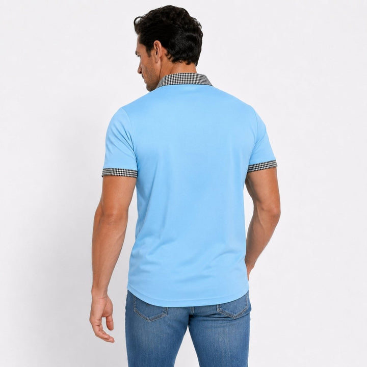 Polo T-shirt Med Krave Herre