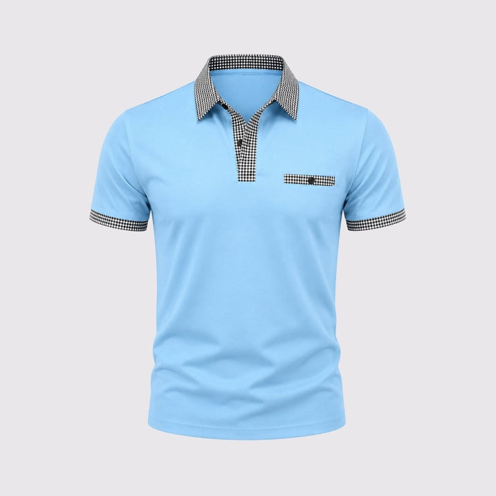 Polo T-shirt Med Krave Herre