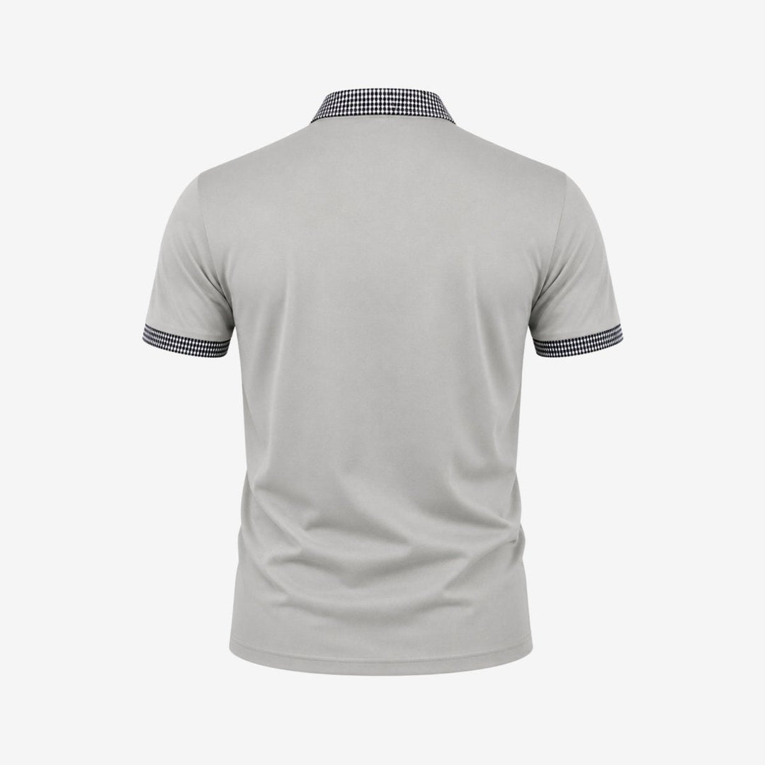 Polo T-shirt Med Krave Herre
