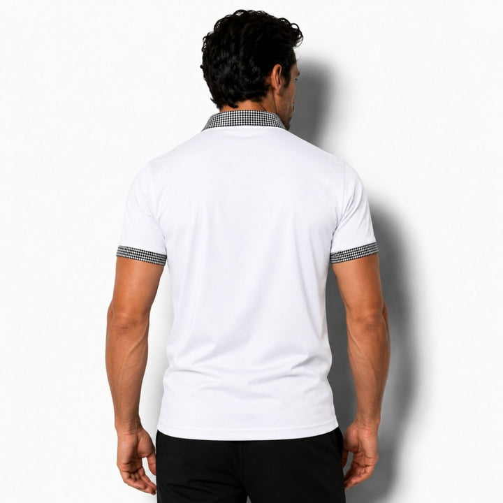 Polo T-shirt Med Krave Herre