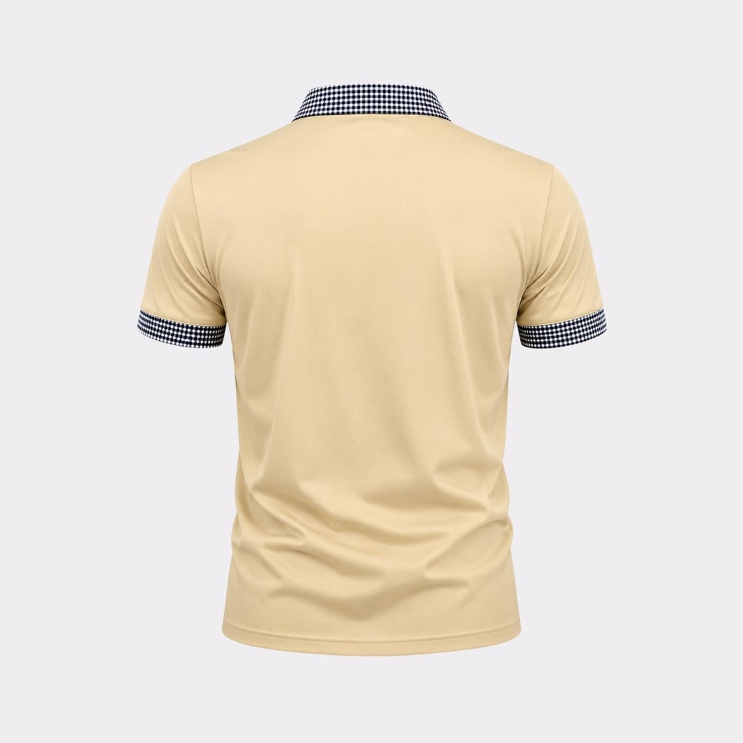Polo T-shirt Med Krave Herre