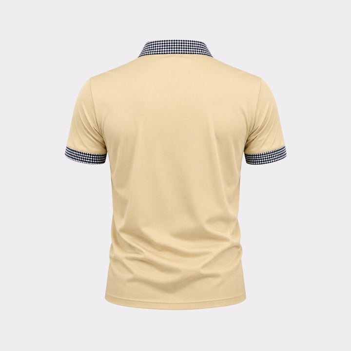 Polo T-shirt Med Krave Herre