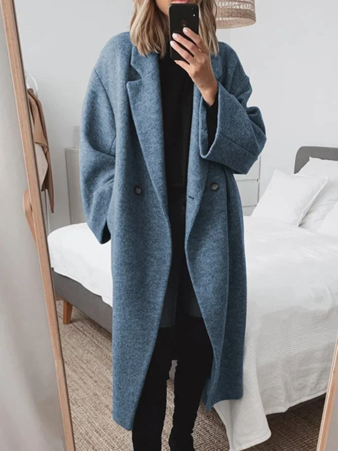 Classic tailored coat for women