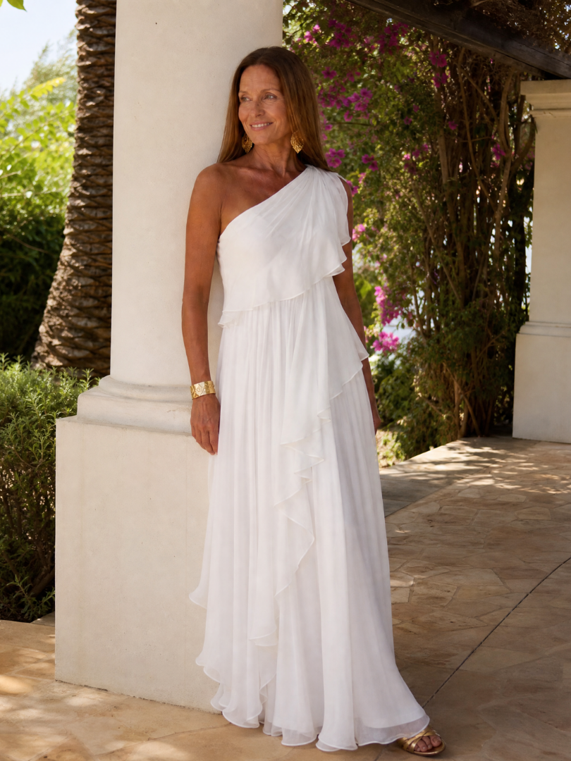 Tracey | Elegant flowing maxi dress for women