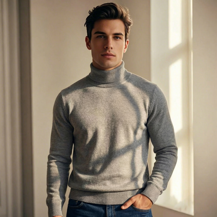 Men's Turtleneck Sweater
