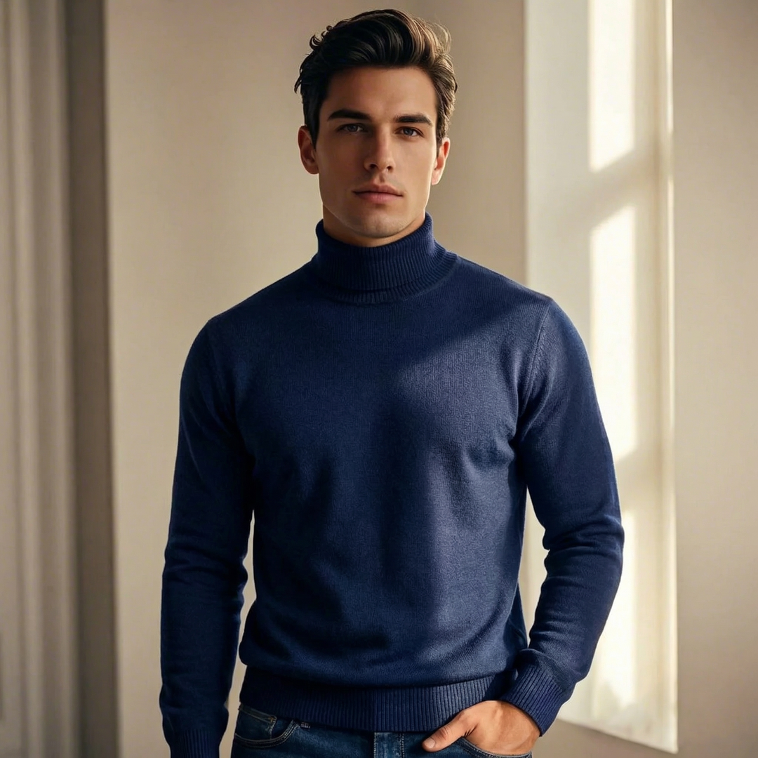 Men's Turtleneck Sweater