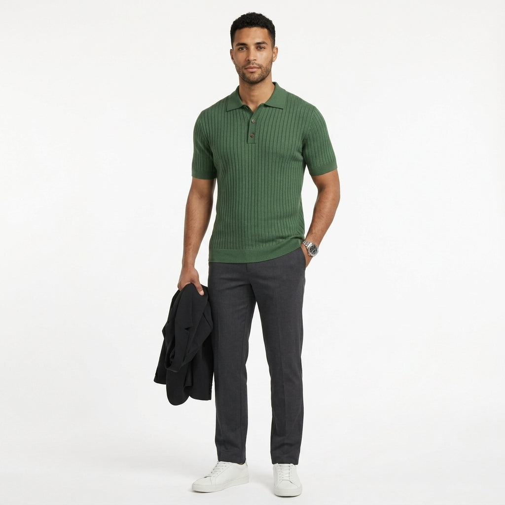 Piqué Polo Shirt for Men