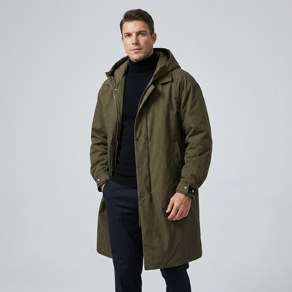 Waterproof rain jacket for men