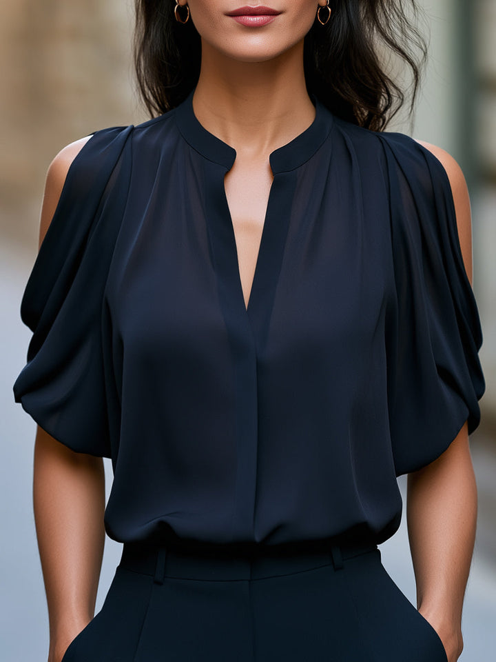 Short-Sleeved Blouse for Women