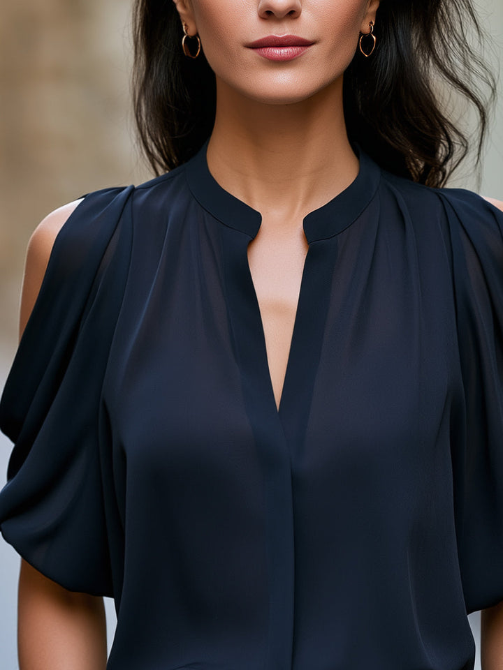 Short-Sleeved Blouse for Women