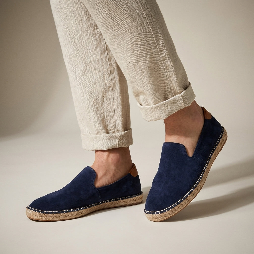 Men's Classic Slip-On Espadrilles for Warm Days