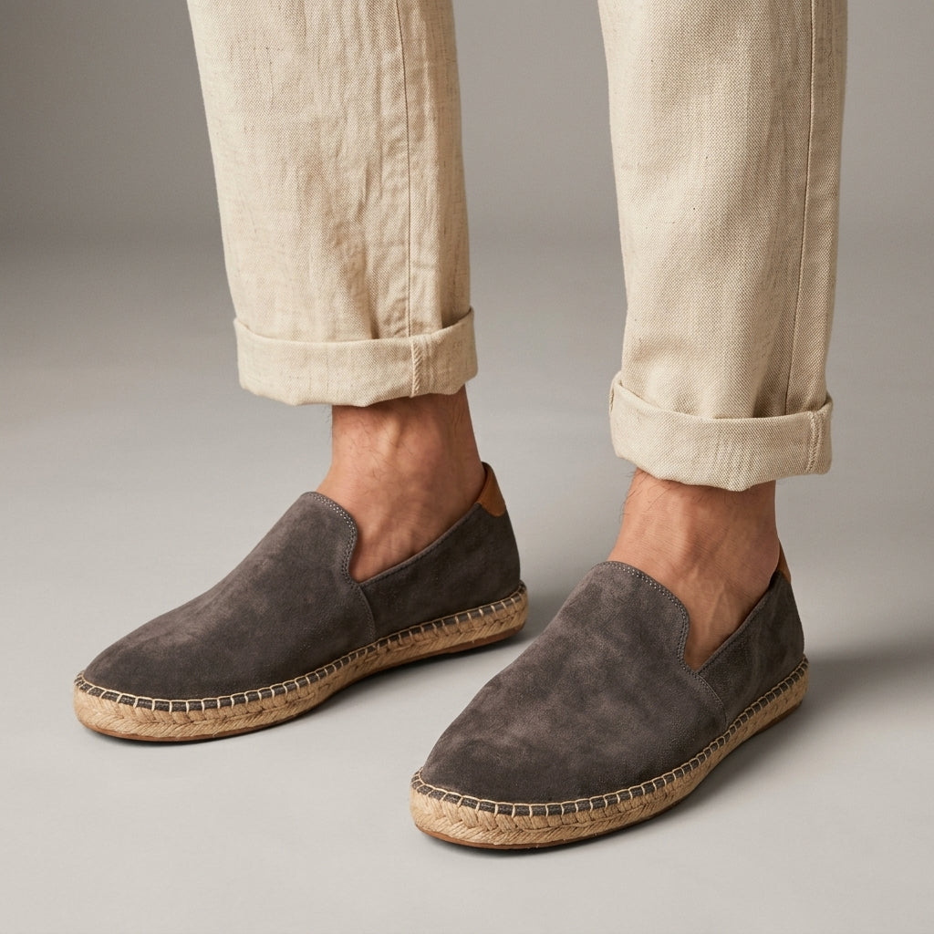 Men's Classic Slip-On Espadrilles for Warm Days