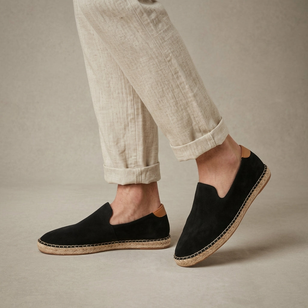 Men's Classic Slip-On Espadrilles for Warm Days