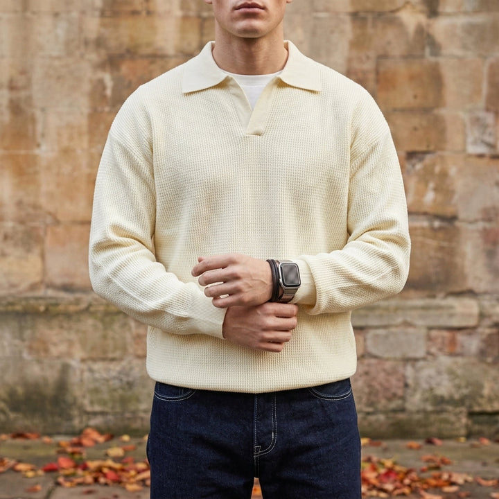 Men's Polo Sweater