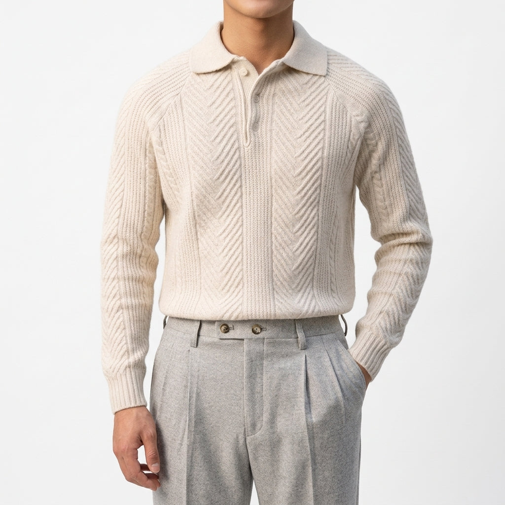 Men's polo shirt