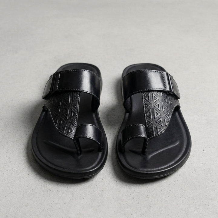 Leather Toe-Strap Sandals for Men