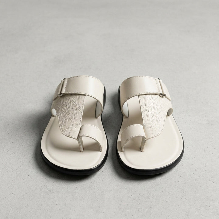 Leather Toe-Strap Sandals for Men