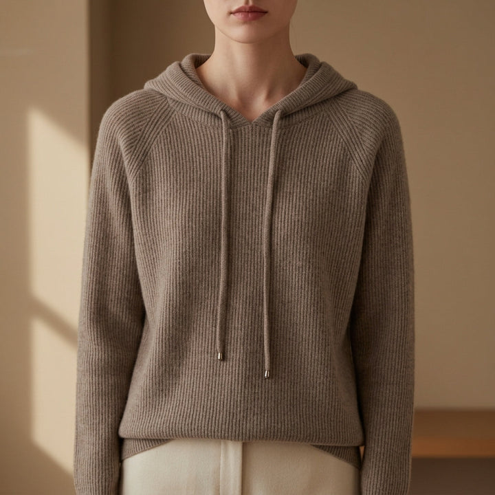 Ribbed Hoodie for Women