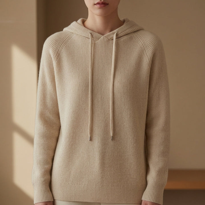 Ribbed Hoodie for Women