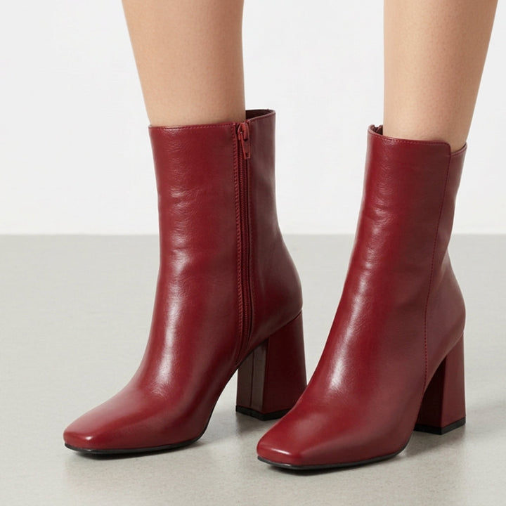 Block-Heel Boots for Women