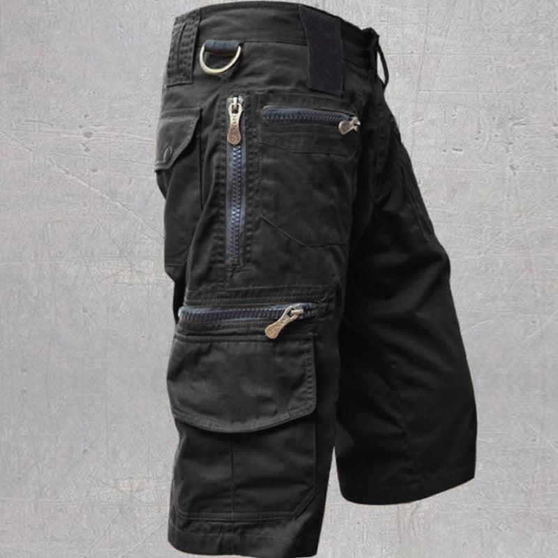 Practical cargo shorts for men