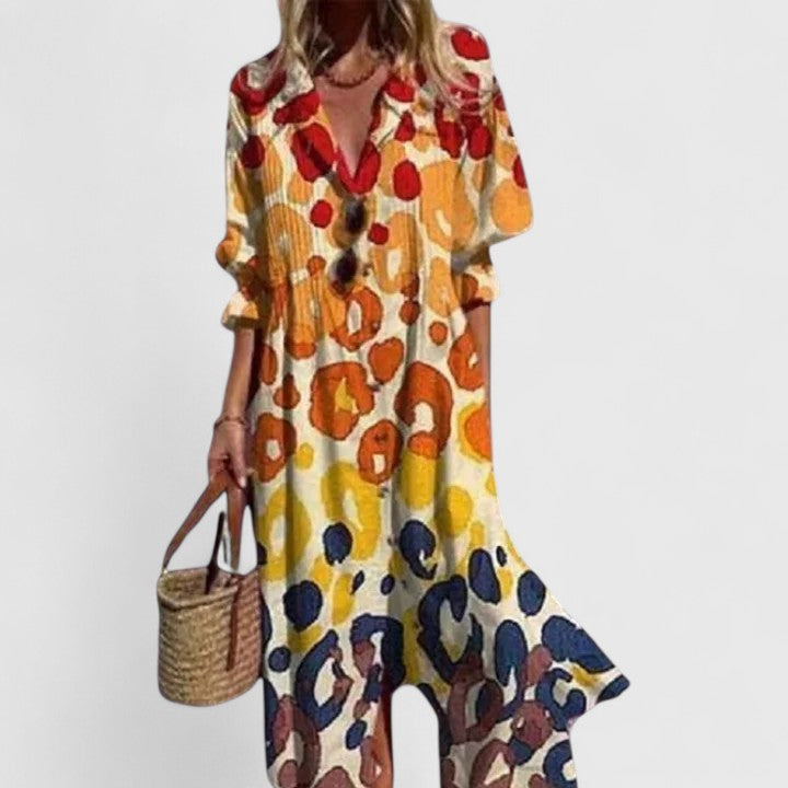 Elegant boho-kjole til damer