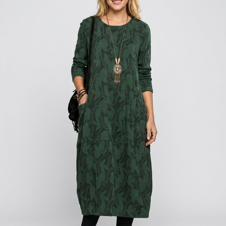 Long-sleeved dress for women