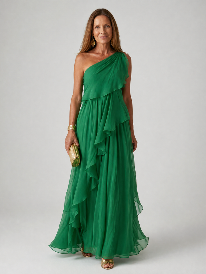 Tracey | Elegant flowing maxi dress for women