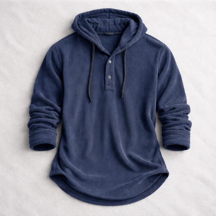 Men's velvet jacket with hood