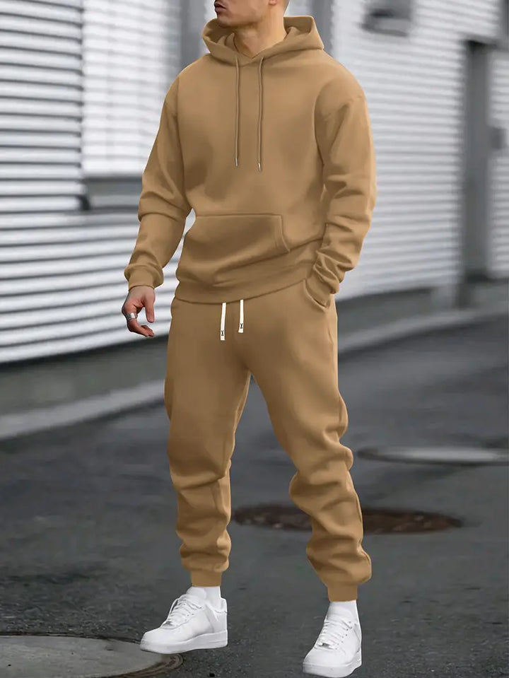 Herre Hættetrøje Og Joggers Sæt