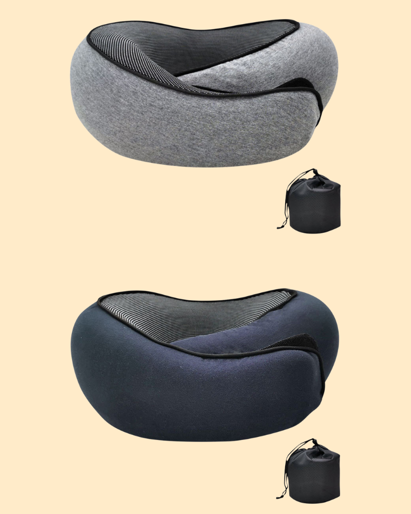 Ergonomisk Rejsepude Med Memory Skum