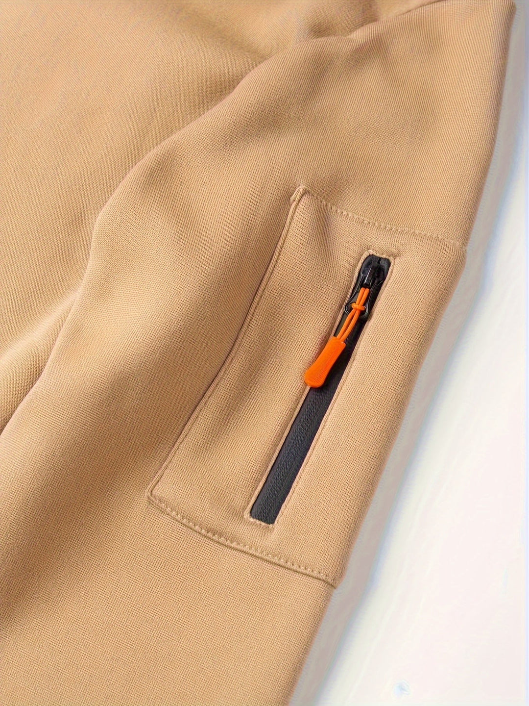 Men's zip-up hoodie